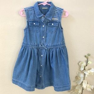 Calvin Klein jean dress for little girl 3T
